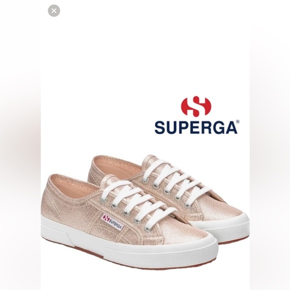 Super GA ,Women's Rose Gold Sneakers - Picture 3 of 11